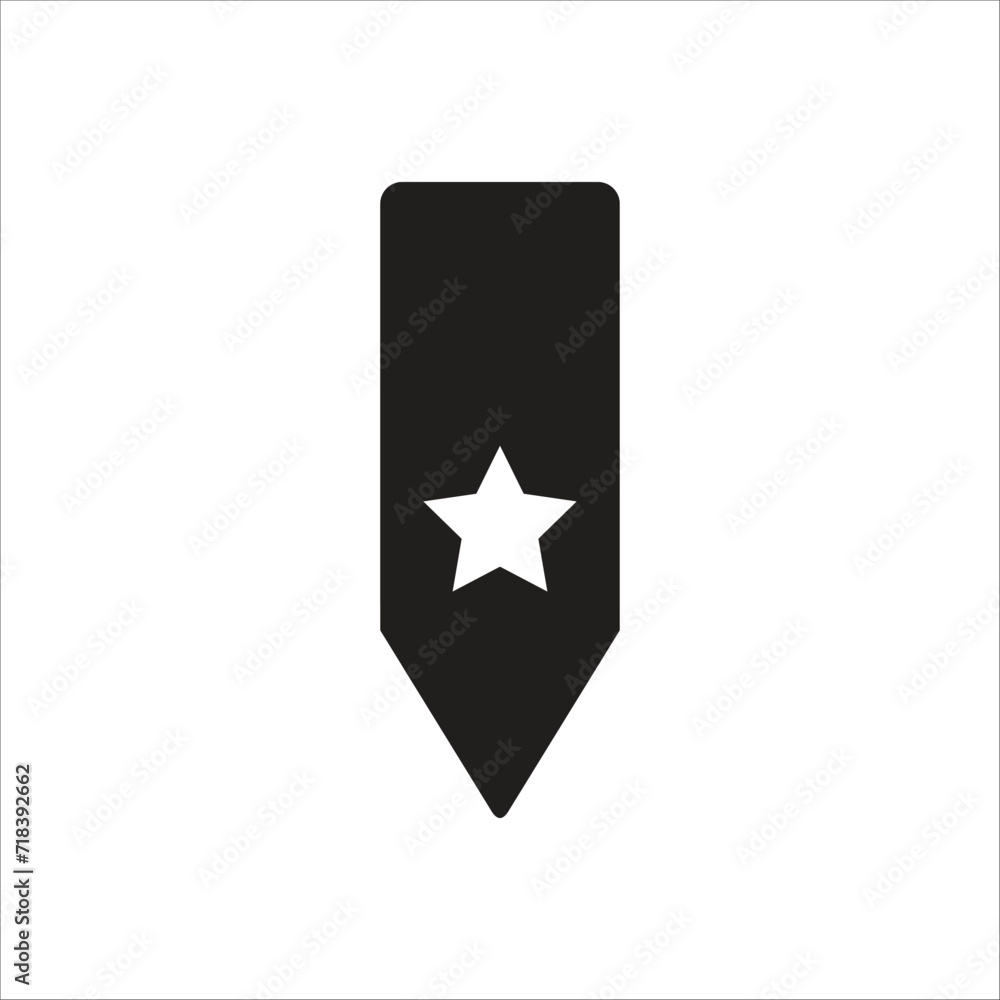 book mark vector icdon line template book mark vector icdon line template
