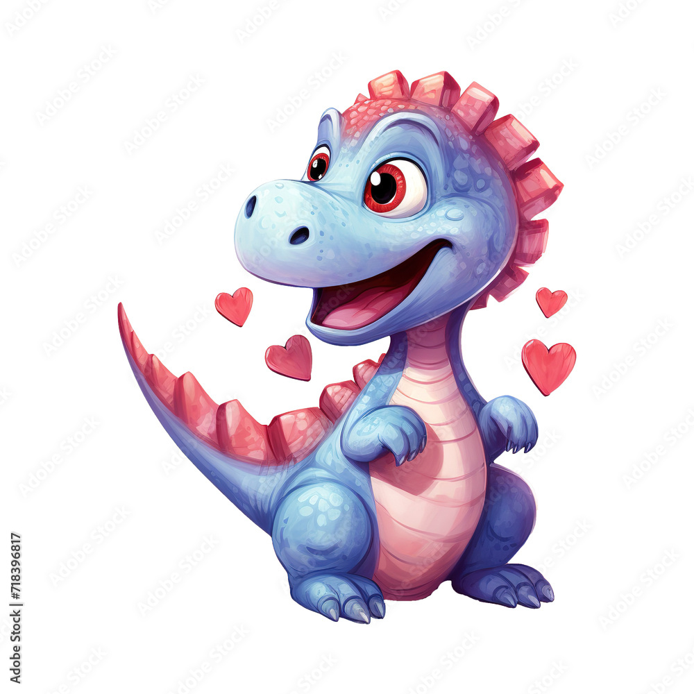 Imaginative Love: Valentine Lovely Dinosaur - Cute and Colorful Characters for Your Festivities Imaginative Love: Valentine Lovely Dinosaur - Cute and Colorful Characters for Your Festivities