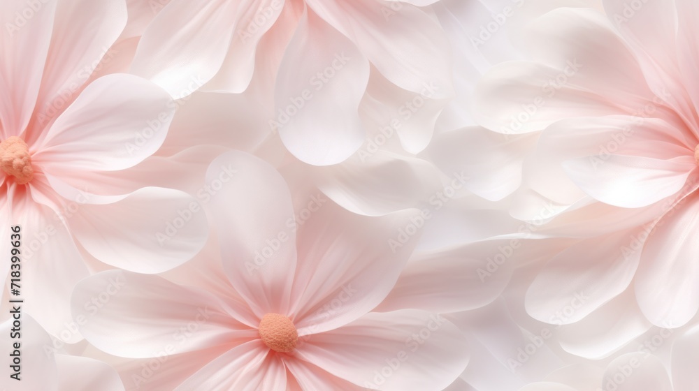  a close up of a bunch of pink and white flowers on a white background with a pink center in the middle of the petals.