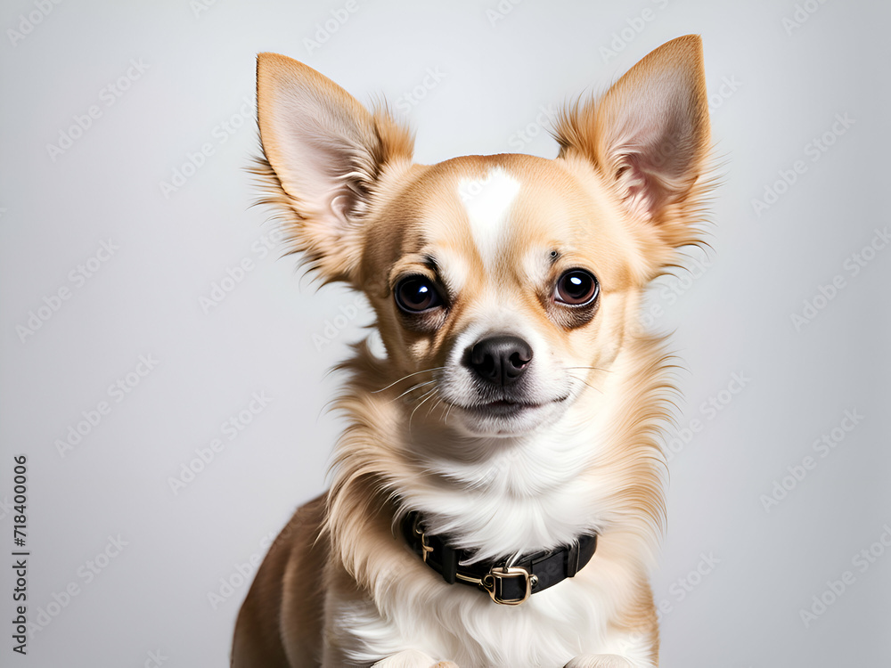 Portrait of the Chihuahua dog Portrait of the Chihuahua dog