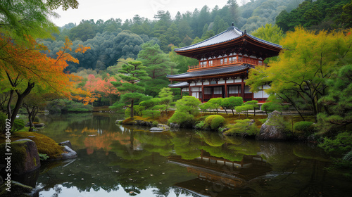  japanese Tempel and garden