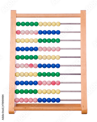 Old retro faded Abacus