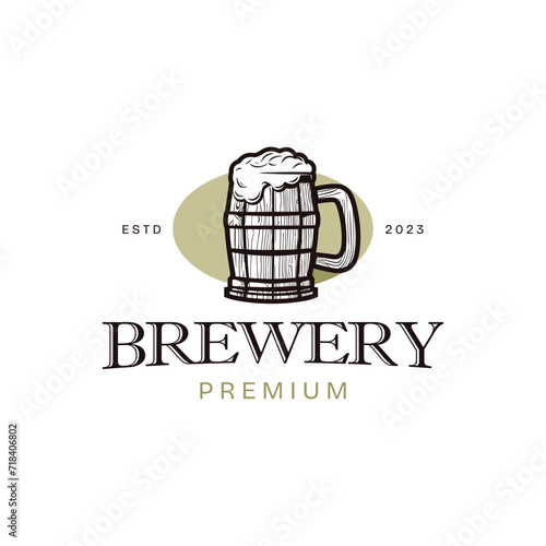 Beer and Brew Fest Logo,Labels for Beer and Brewery
