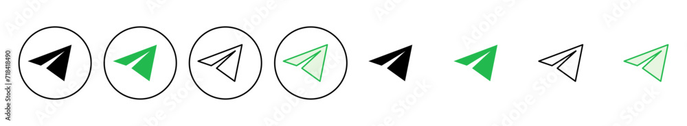 Plane icon set. Airplane icon vector. Flight transport symbol. Travel illustration. Holiday symbol Plane icon set. Airplane icon vector. Flight transport symbol. Travel illustration. Holiday symbol