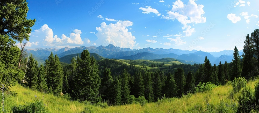 stunning natural mountain views