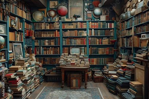 本が沢山ある部屋 photo