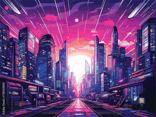 street in the night