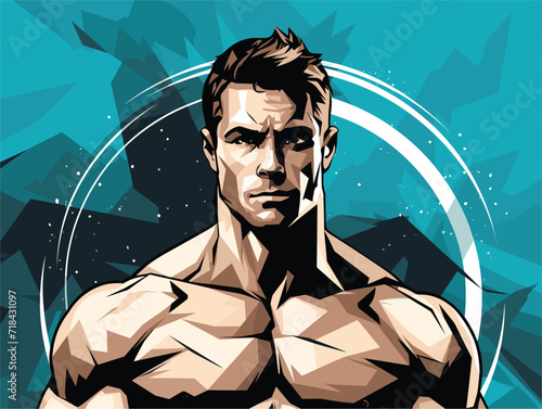 bodybuilding male body 