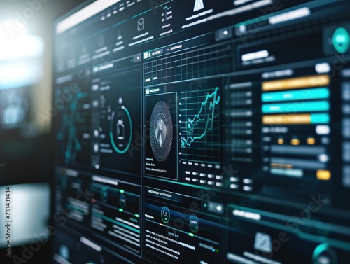 Advanced Cybersecurity Software Protecting Personal Data