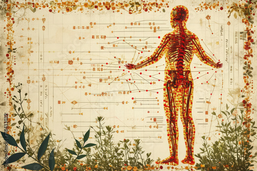 Balance of Qi: Acupuncture aims to balance the flow of Qi throughout the body photo