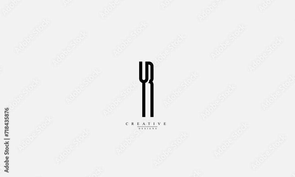 Alphabet letters Initials Monogram logo YR RY Y R Alphabet letters Initials Monogram logo YR RY Y R