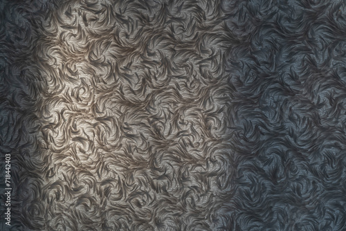 detalle de textura de manta de invierno photo