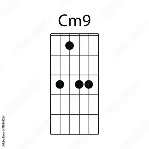 Cm9 guitar chord icon
