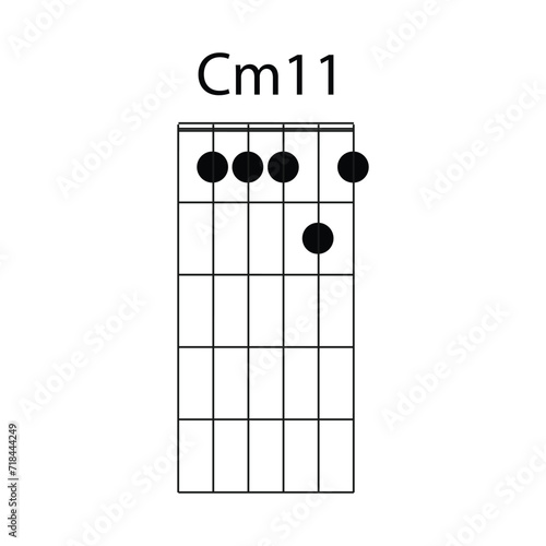 C11 guitar chord icon