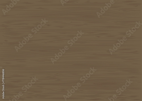 Vector illustration of dark wood grain wall or table	 (ID: 718446806)