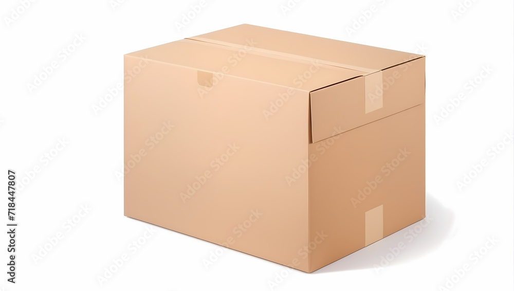 Fototapeta premium packaging mockup on white background