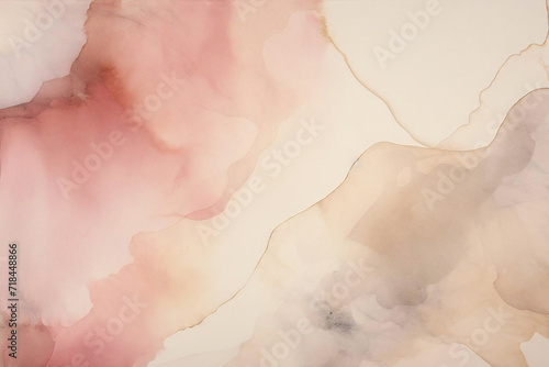 pink cute painted grunge background material, Generative AI