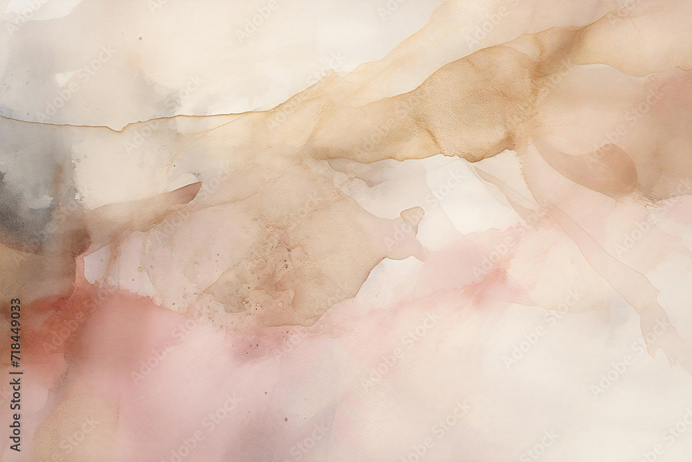 Fototapeta premium pink cute painted grunge background material, Generative AI