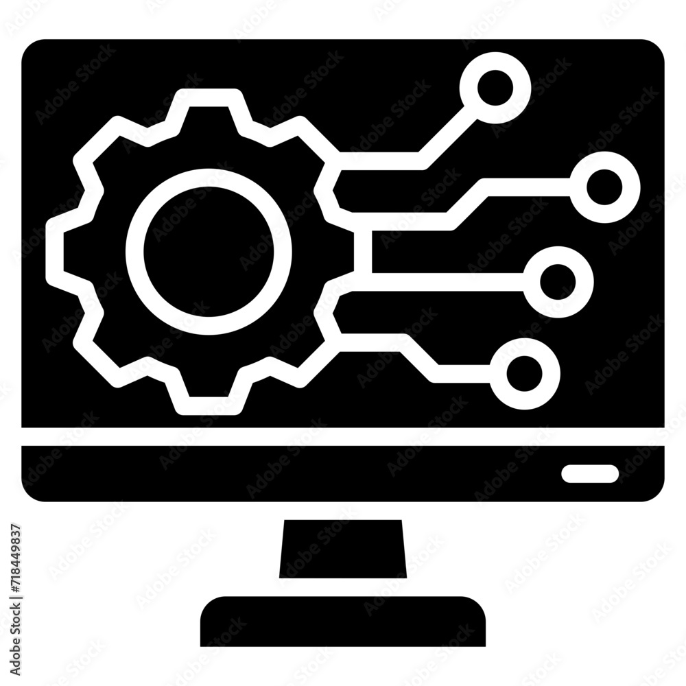 Technology Icon Element For Design Technology Icon Element For Design