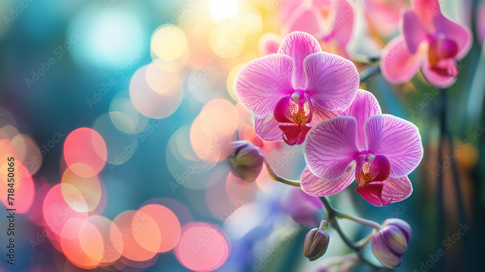 pink orchid flower pink orchid flower