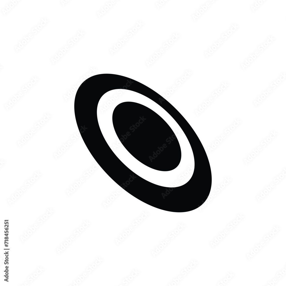 frisbee logo icon frisbee logo icon