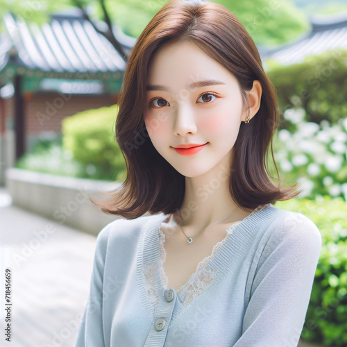 Beautiful Asian(Korea) woman 