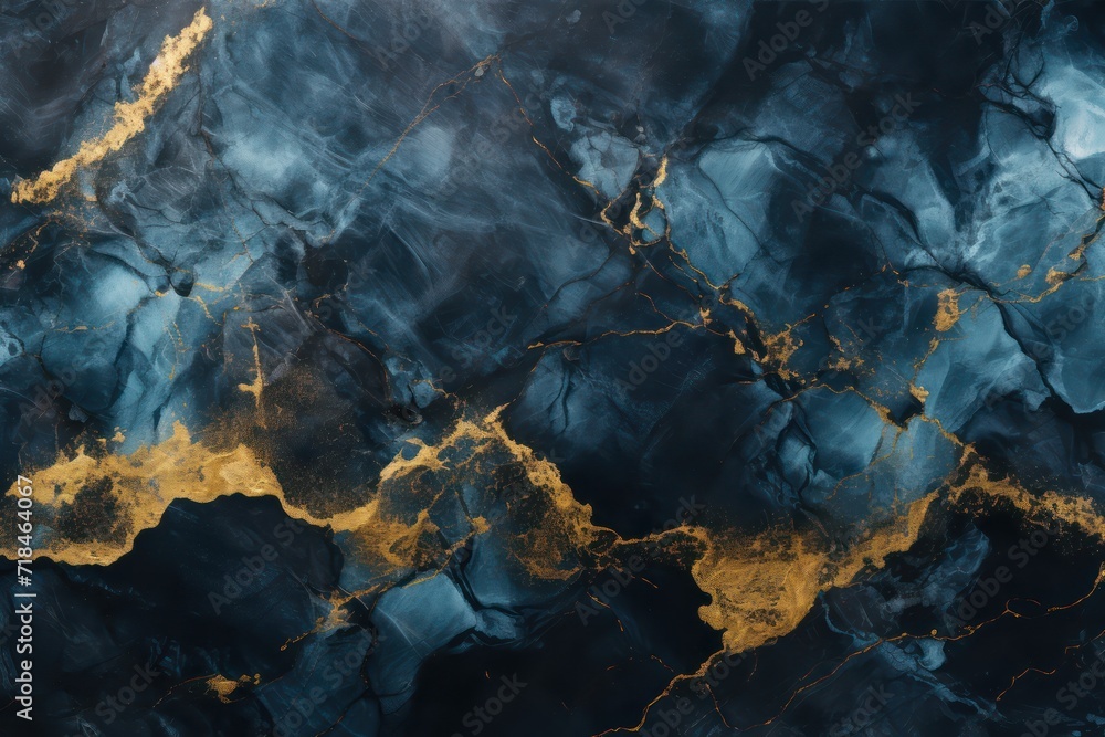 Luxury abstract fluid art painting background alcohol ink technique blue and black color Luxury abstract fluid art painting background alcohol ink technique blue and black color