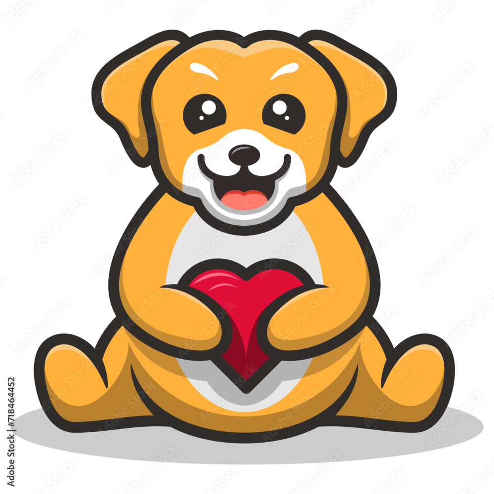 Illustration Cat Mascot Logo Design