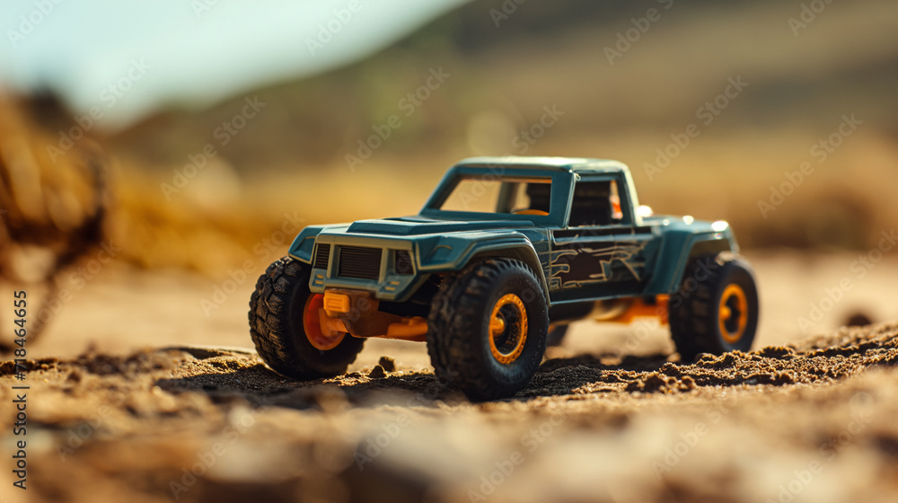 Fototapeta premium offroad toy monster truck