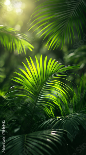 Palm leaves wallpaper  background 