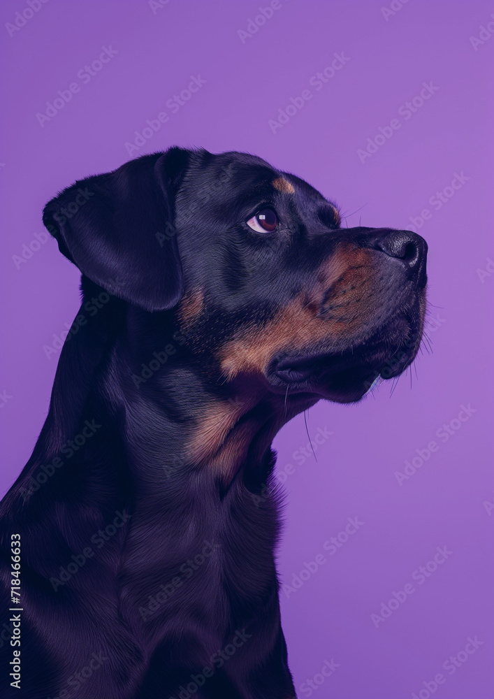 Obraz premium rottweiler wallpaper background