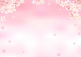 桜のピンクの背景