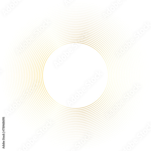 golden circle transparent background