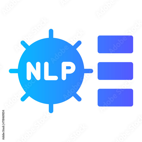 classification gradient icon