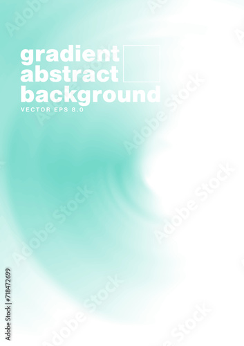 Abstract Vector Teal Wave Background