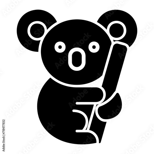 Photography koala icon