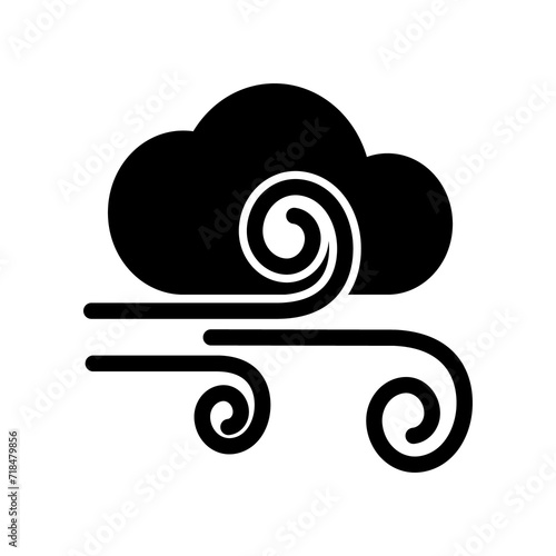 Windy icon PNG photo