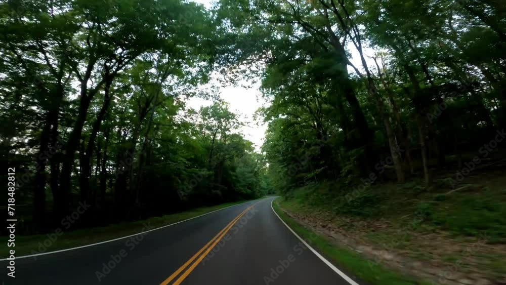 Shenandoah National Park Driving 091 Skyline Drive Virginia