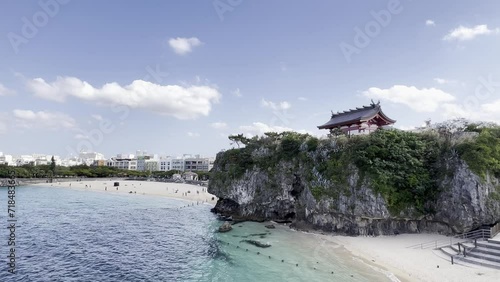 沖縄那覇波の上うみそら公園の風景