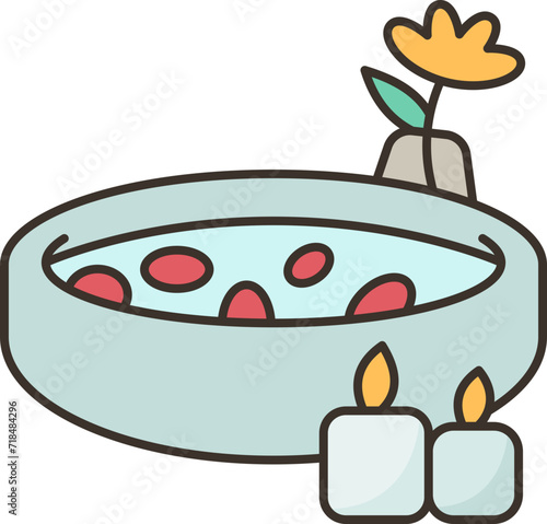 relaxing  icon