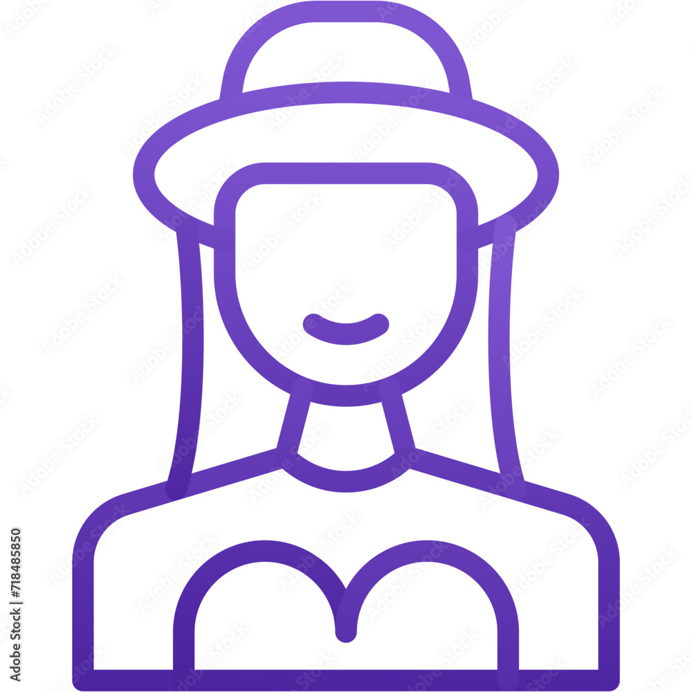 spring woman vector design.svg spring woman vector design.svg