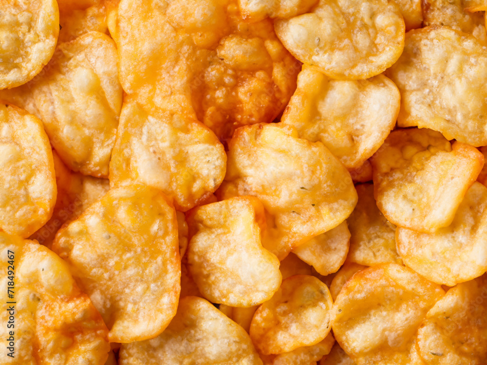 fried potato background close up. top view fried potato background close up. top view