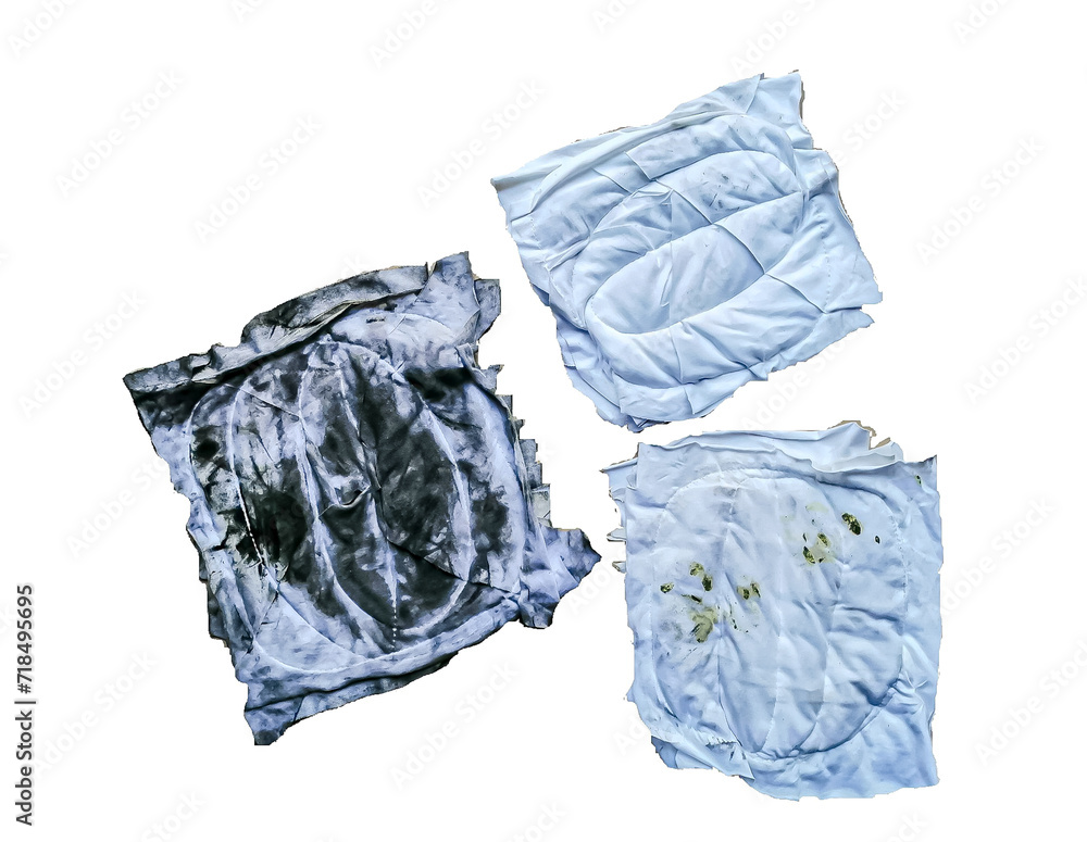 Rag, cloth to wipe away dirt cleaning cloth, dirty, white, white background, isolated Rag, cloth to wipe away dirt cleaning cloth, dirty, white, white background, isolated