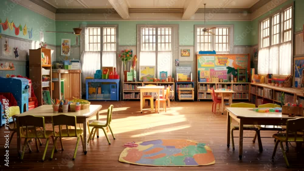 Daytime Silence: Environments of Quietude in Neat Classrooms