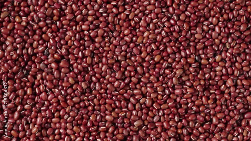Raw red bean or azuki beans seeds texture background
Raw red bean or azuki beans seeds texture background