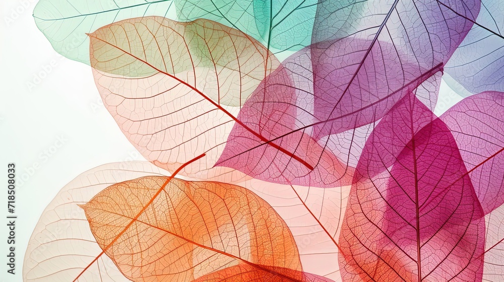 Colorful Transparent Leaves
