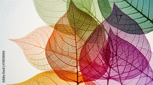Colorful Transparent Leaves