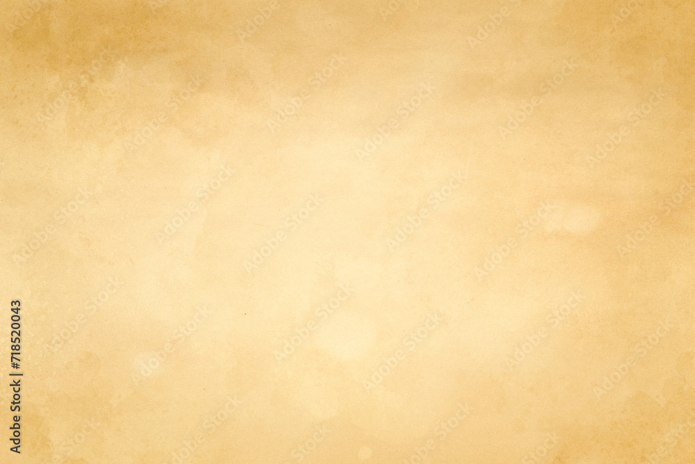 Old watercolor paper texture background in sepia tone, Vintage background for template or any design - obrazy, fototapety, plakaty 