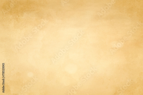 Old watercolor paper texture background in sepia tone, Vintage background for template or any design photo