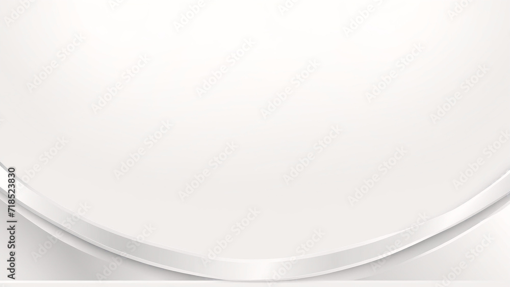 an abstract white background with a curved edge an abstract white background with a curved edge